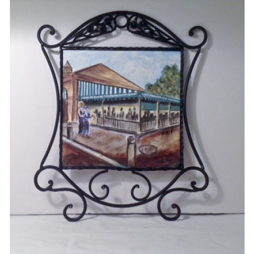 MWAFRM-002 Metal Wall Frame - Cafe du Monde $45