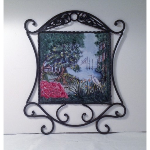 MWAFRM-005 Metal Wall Frame - Cypress Swamp / Lakefront $45