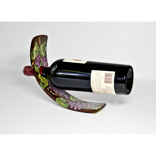 Wine Bottle Stand Curved $20 