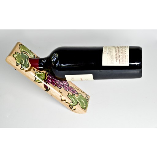 Wine Bottle Stand – Wood   $20